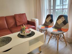 Posedenie v ubytovaní Paris flat