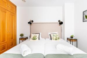 Ein Bett oder Betten in einem Zimmer der Unterkunft Terraza Larios