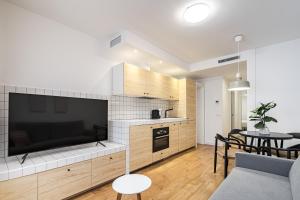 Køkken eller tekøkken på Madrid Sur Apartments by Olala Homes