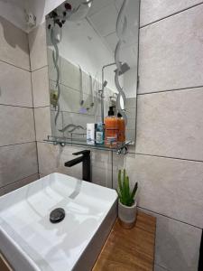 Koupelna v ubytování Private home