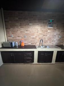 Kuchyň nebo kuchyňský kout v ubytování Private home
