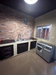 Kuchyň nebo kuchyňský kout v ubytování Private home