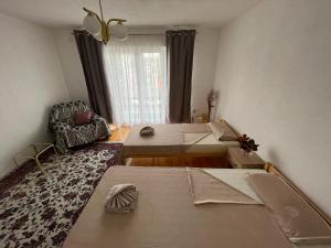 Postel nebo postele na pokoji v ubytování Apartment View