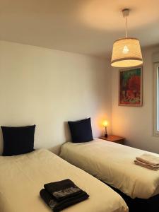 Postel nebo postele na pokoji v ubytování Makivka - Chambres pour 2 personnes
