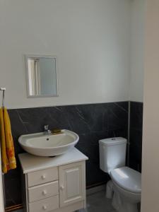 Koupelna v ubytování Makivka - Chambres pour 2 personnes
