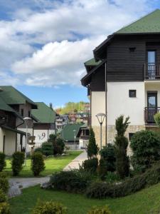 a row of houses in a village at Danijela & konak in Zlatibor