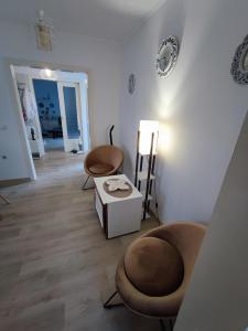 Χώρος καθιστικού στο Apartment Barba View