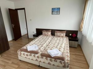 Postel nebo postele na pokoji v ubytování Къща за гости Александра