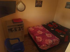 Postel nebo postele na pokoji v ubytování Hostal Globo