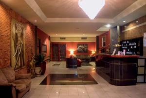 Istumisnurk majutusasutuses Hotel Castilla