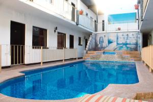 Bazén v ubytování Hotel Paquime nebo v jeho okolí