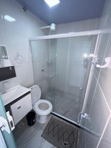 Kúpeľňa v ubytovaní Pousada Mirante do Pontal do Atalaia