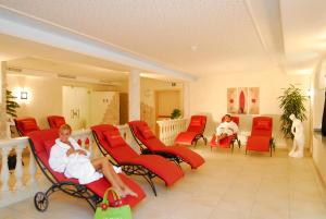Posedenie v ubytovaní Hotel Gasthof Waldschenke