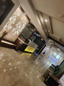 Kuchyň nebo kuchyňský kout v ubytování HOTEL RESTANDVIEW