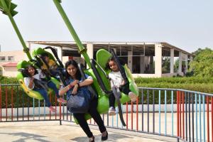 a group of girls playing on a playground at Amazing Fun World By Nexottel in Dwarka