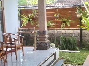 Zahrada ubytování Serongga guest house