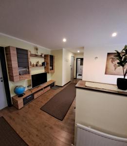 a large living room with a flat screen tv at Come a casa 