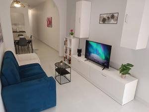 TV a/nebo společenská místnost v ubytování Seagull Flats