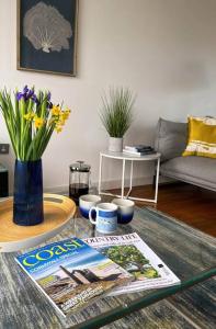 Number 9, Port Isaac Bay Holidays的休息区