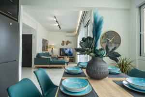 Posezení v ubytování Nicolas Exclusive Apartment