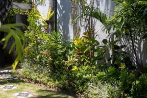 Ein Garten an der Unterkunft Villa Katara