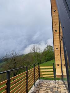 Pokrajina v okolici počitniške hiške