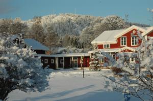 Järvsöbaden in de winter