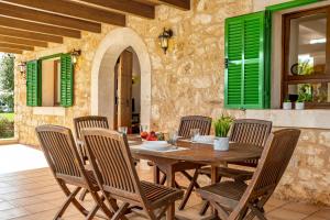 A patio or other outdoor area at Son Garrot by dracmallorca