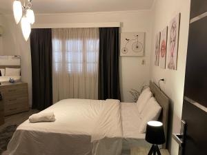 Ένα ή περισσότερα κρεβάτια σε δωμάτιο στο Modern luxury apartment