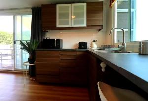 Dapur atau dapur kecil di Valley View +77 gambar