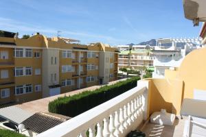 Balkón alebo terasa v ubytovaní Xaloc Solo Familias Serviplaya