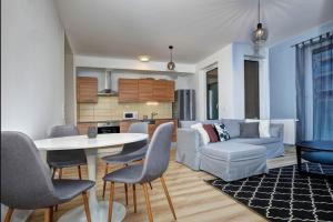 Köök või kööginurk majutusasutuses Vision Apartments Budapest