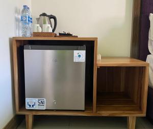 Kuchyň nebo kuchyňský kout v ubytování Dikubu Belong Seminyak