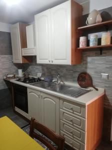 Dimora Franna Te Comma tesisinde mutfak veya mini mutfak