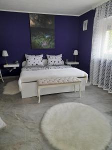 Postel nebo postele na pokoji v ubytování Studio apartman Marta