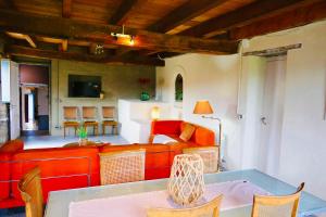 Posezení v ubytování APARTAMENTO GIRASOL