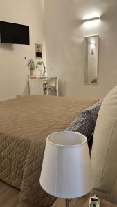 TV a/nebo společenská místnost v ubytování B&B Piano Romano -con parcheggio privato gratuito-