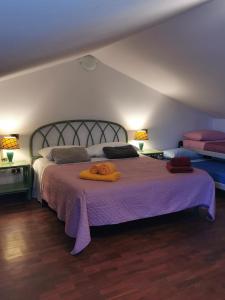 Postel nebo postele na pokoji v ubytování Pachisa sul mare