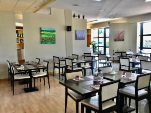 En restaurant eller et andet spisested på Hotel Ristorante Trendy