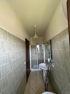 Ένα μπάνιο στο Villa Lia Cilento