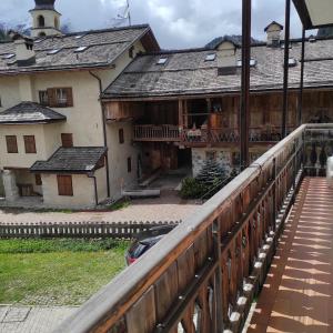 Balkón nebo terasa v ubytování Casa San Valentino Dolomiti Val di Zoldo + 13 fotografií