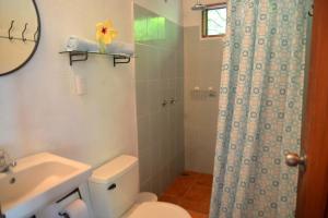 Koupelna v ubytování Casitas Las Flores
