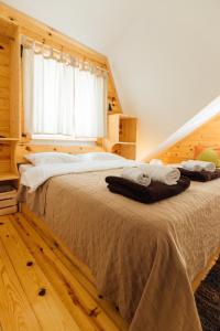 Łóżko lub łóżka w pokoju w obiekcie Backcountry