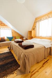 Łóżko lub łóżka w pokoju w obiekcie Backcountry