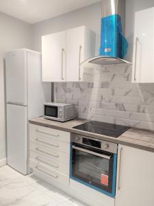 Η κουζίνα ή μικρή κουζίνα στο havilahomes