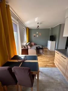 Χώρος καθιστικού στο Apartament z Widokiem 2