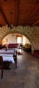 Χώρος καθιστικού στο Irene's Guest House