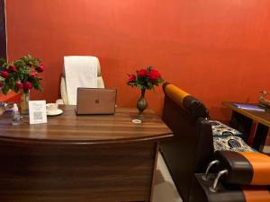 Ruang duduk di Hotel Crescent