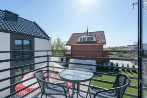 Balkon lub taras w obiekcie PIONOW Pokoje Hotelowe - adults only