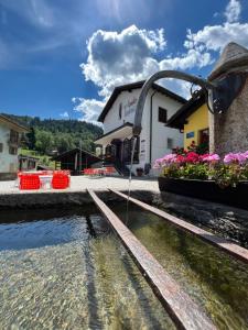 Nespecifikovaný výhled na hory nebo výhled na hory při pohledu z bed and breakfast